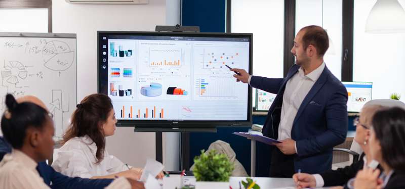 Sharp PN-LC752 AQUOS BOARD 75" 4K UHD Collaboration Display