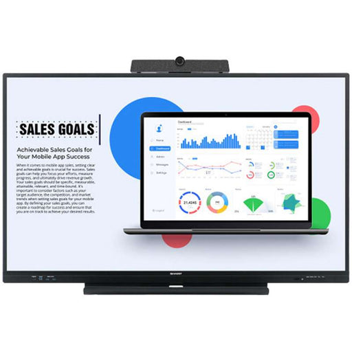 Sharp PN-LC752 AQUOS BOARD 75" 4K UHD Collaboration Display