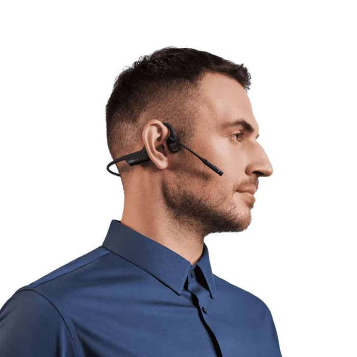 Shokz OpenComm2 2025 Upgrade UC USB-C Open-Ear Stereo Bluetooth Headset (C120-AC-BK-US)