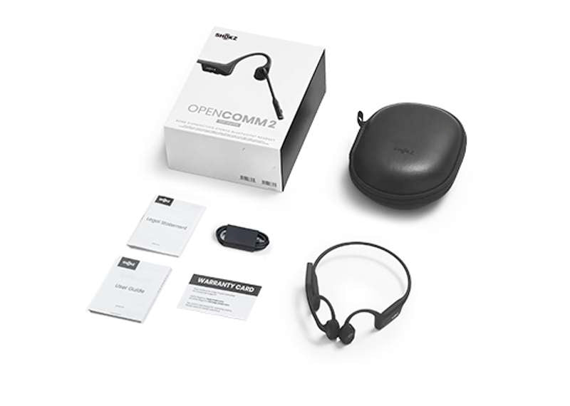 Shokz OpenComm2 UC Bone Conduction Stereo Bluetooth Headset