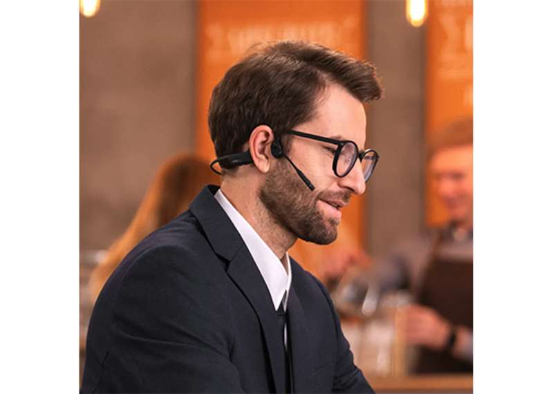 Shokz OpenComm2 UC Bone Conduction Stereo Bluetooth Headset