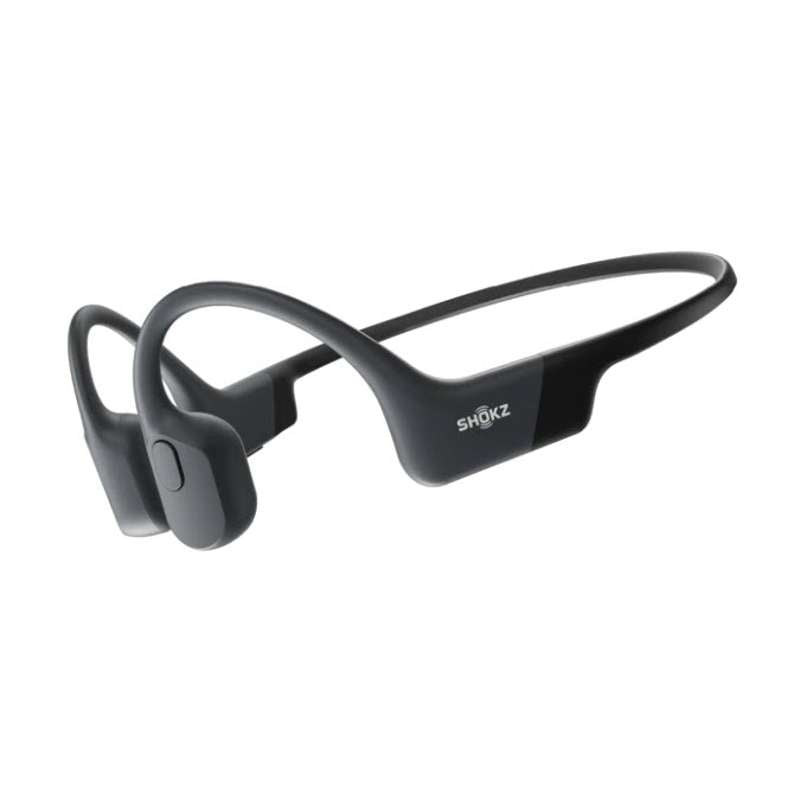 Shokz OpenRun Black Open-Ear Stereo Endurance Headphones (S803-ST