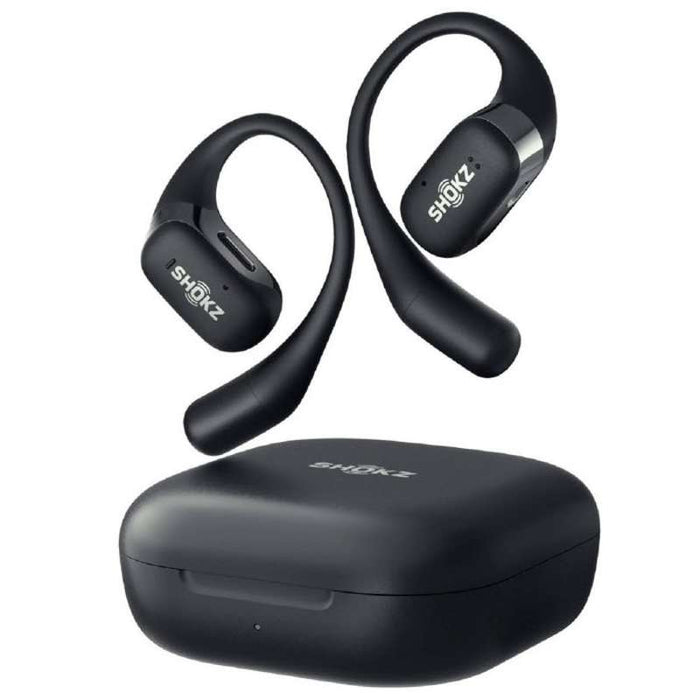 Shokz OpenFit Black Open-ear Stereo Earbuds (T910-ST-BK-US)