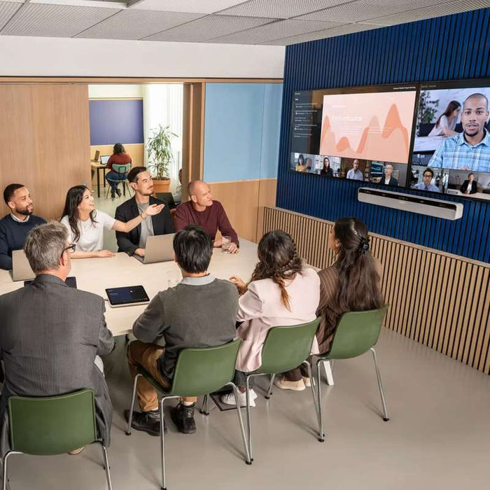 Shure IntelliMix Bar Pro Kit All-in-one Video Conference Bar, White