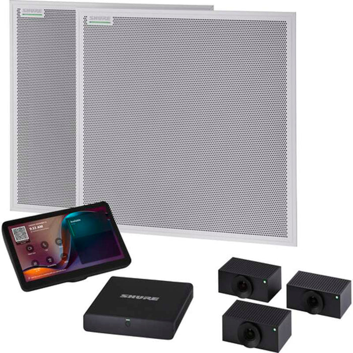 Shure IntelliMix Room Kit 80 Audio/Video Conferencing System for Small/Medium Teams Room