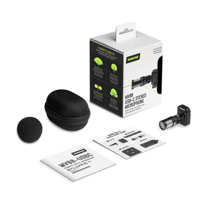 Shure USB-C Stereo Microphone for iOS + Android