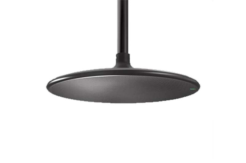 Shure MXA920B-R Round Ceiling Microphone, Black