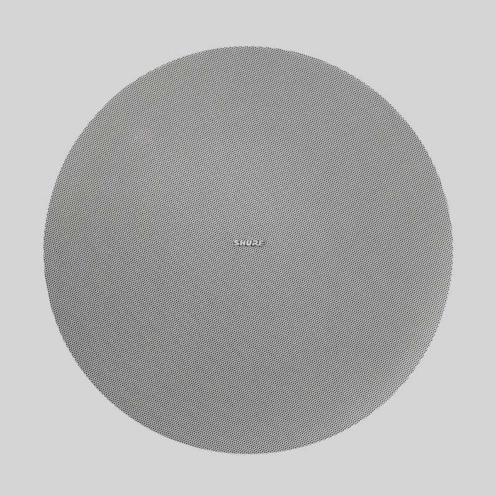 Shure MXP-5 Ceiling Mount Passive Loudspeaker and New Construction Bracket - White