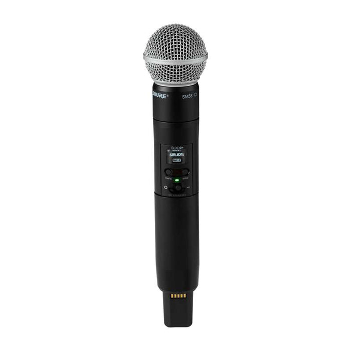 Shure SLXD124+/85M Digital Wireless Combo System with SM58 Handheld and WL185m Lavalier Microphones  G57 Band