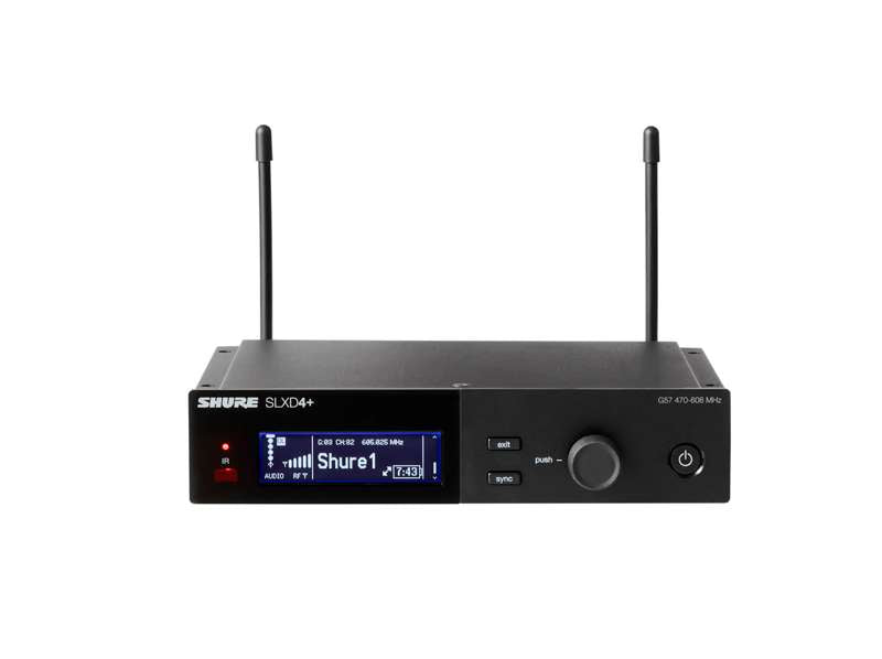 Shure SLXD14+/85M Wireless System with SLXD1 Bodypack and WL185 Lavalier  G57 Band