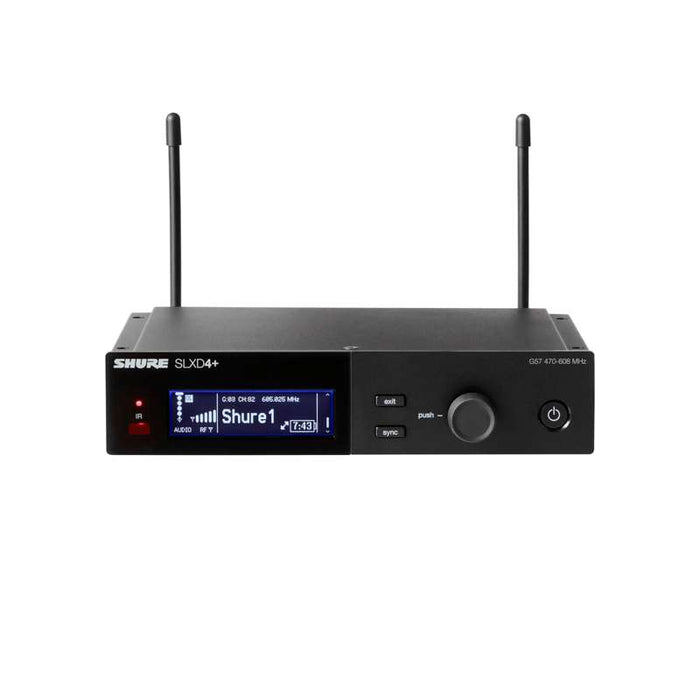 Shure SLXD14+ Wireless System with SLXD1 Bodypack Transmitter  G57 Band