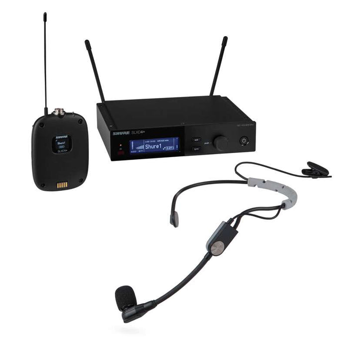 Shure SLXD14+/SM35 Wireless System with SLXD1 Bodypack and SM35 Headset Microphone  G57 Band