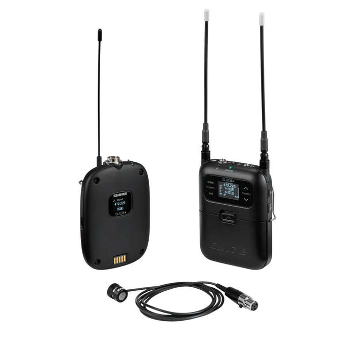 Shure SLXD15+/85M Wireless System with SLXD5 Portable Plug On Transmitter and WL185 Lavalier  G57 Band