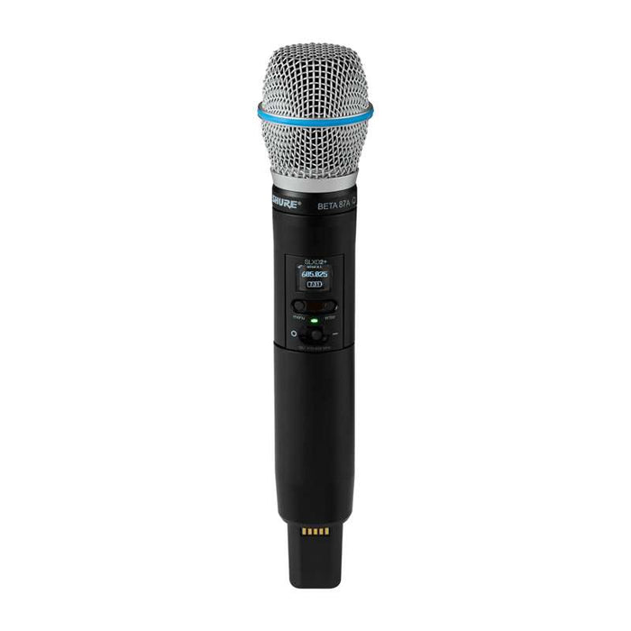 Shure SLXD2+/B87A Digital Handheld Wireless System with SLXD2 Handheld Transmitter and Beta 87A Capsule  G57 Band