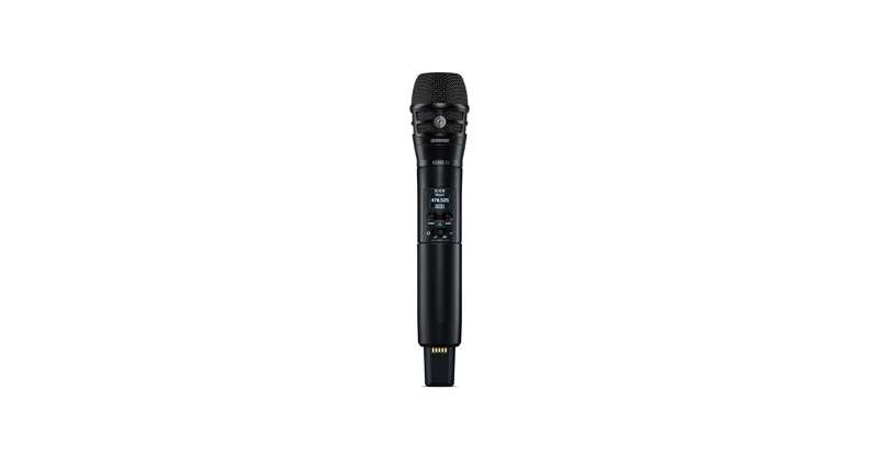Shure SLXD2+/K8B Digital Handheld Wireless System with SLXD2 Handheld Transmitter and KSM8 Dualdyne Cartridge (Black)  G57 Band