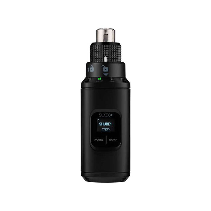 Shure SLXD3+ Wireless Plug-On Transmitter With XLR Connector – G57 Band