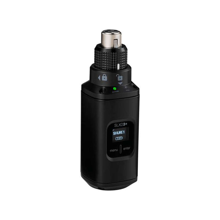 Shure SLXD3+ Wireless Plug-On Transmitter With XLR Connector – G57 Band