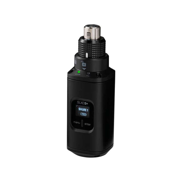 Shure SLXD3+ Wireless Plug-On Transmitter With XLR Connector – G57 Band
