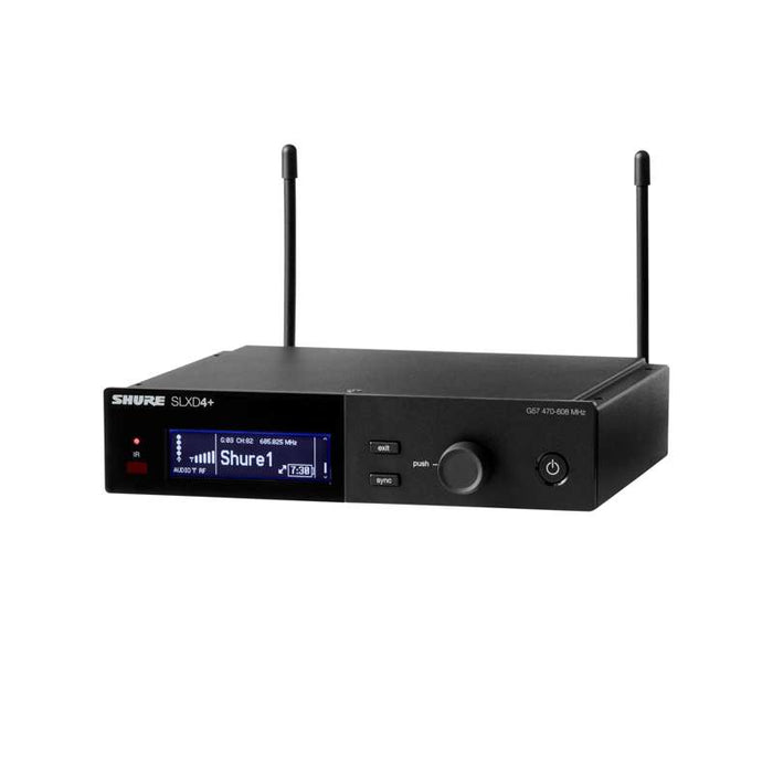 Shure SLXD4+ Digital Single Channel Wireless Receiver  G57 Band