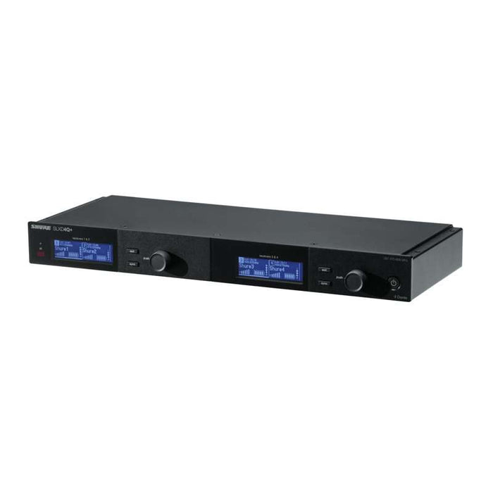 Shure SLXD4QDAN+ Digital Quad‑Channel Receiver with Dante – G57 Band