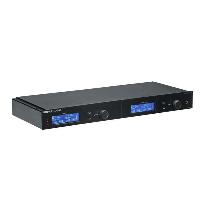 Shure SLXD4QDAN+ Digital Quad‑Channel Receiver with Dante – G57 Band