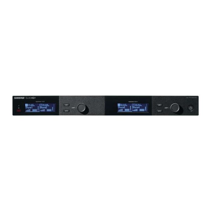 Shure SLXD4Q+ Digital Quad‑Channel Receiver – G57 Band