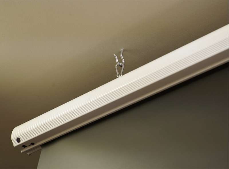 Elite Saker Series, 100-inch Diag. 16:9 Electric Screen, MaxWhite Fiberglass (FG) Material