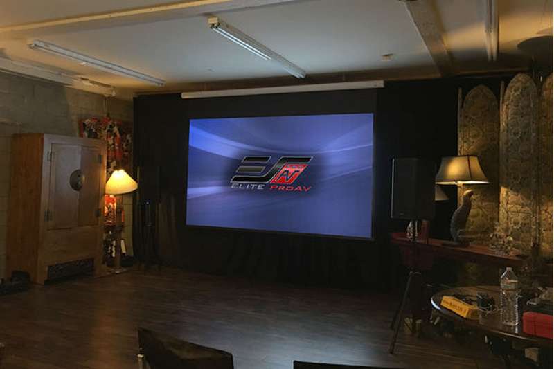 Elite Saker Series 180 Inch Diagonal Electric Screen