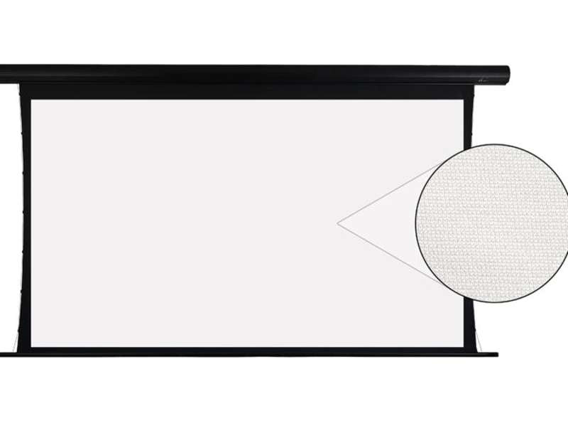 Elite Saker Tab-Tension AcousticPro UHD Series, 110-inch Diag., 16:9 Electric Screen