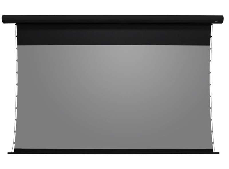 Elite Saker Tab-Tension DarkUST Series, 120-inch Diag. 16:9 Electric Screen, DarkUST Material
