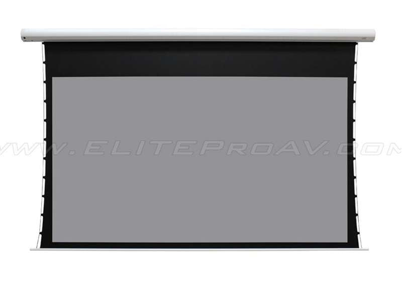 Elite Saker Tab-Tension CineGrey 5D Series, 135-inch Diag. 16:9 Electric Screen, CineGrey 5D Material