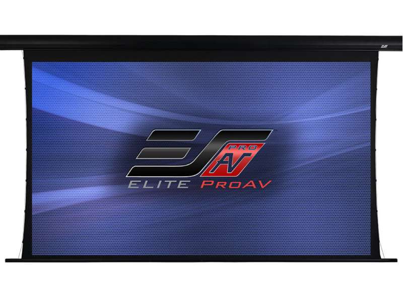 Elite Saker Tab-Tension CineGrey 5D Series, 150-inch Diag. 16:9 Electric Screen, CineGrey 5D Material