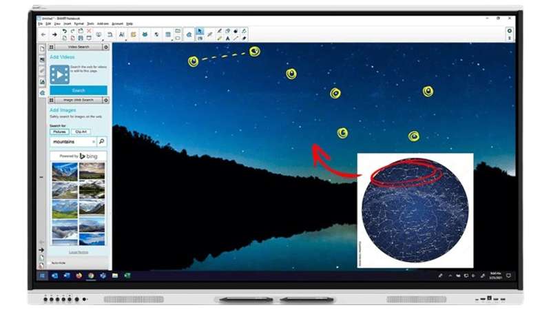SMART Board GX086-V4 Plus 86'' Interactive Display with Embedded OS (GMS)