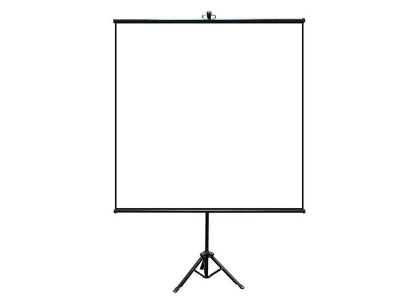 Elite Tripod Lite Wall Series, 50-inch Diag., 1:1 Tripod Screen, MaxWhite Material