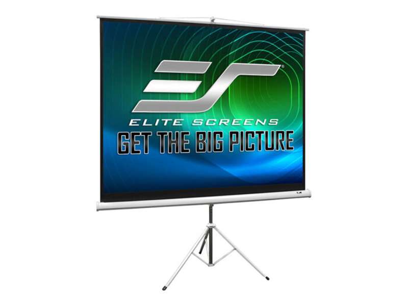 Elite Tripod Series, 60-inch Diag., 16:9 Portable Screen, MaxWhite2 Material