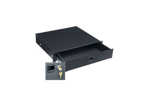 Middle Atlantic 2 RU Rackmount Drawer, Textured Face with Lock