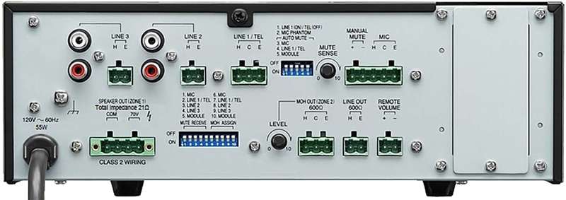 TOA Electronics BG‑2240D‑AM Digital Mixer Amplifier – 240W, 5‑Input, Class‑D, Dual‑Zone
