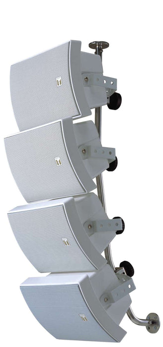TOA Electronics BS‑1030W Universal Speaker – 30W, 2‑Way Wide‑Range Surface‑Mount Speaker (White)