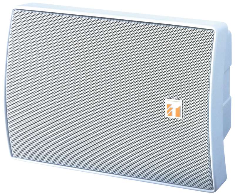 TOA Electronics BS‑1030W Universal Speaker – 30W, 2‑Way Wide‑Range Surface‑Mount Speaker (White)