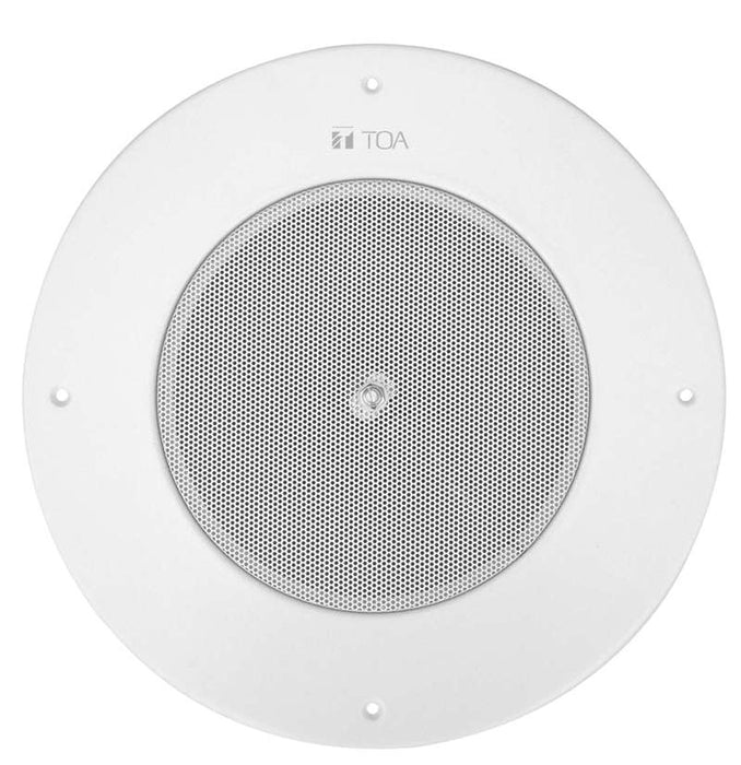 TOA Electronics PC‑580RVU‑AM Ceiling Mount Speaker – 8" Dual‑Cone with Volume Control, 5W, UL‑Listed, Commercial Paging Speaker