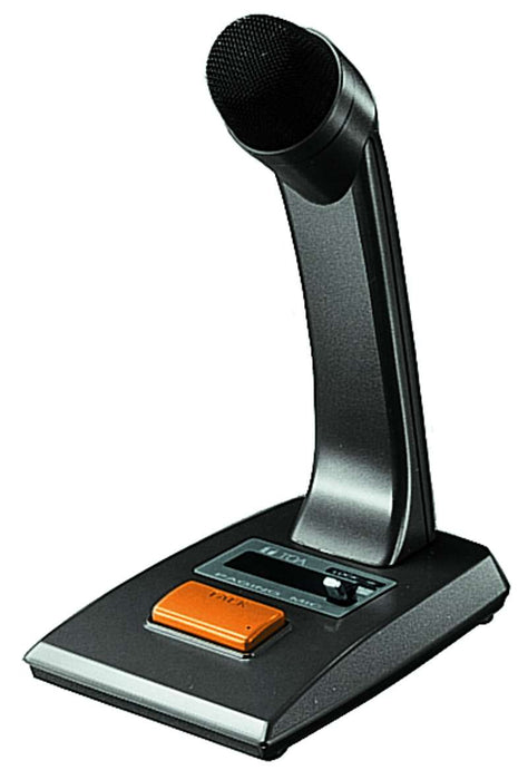 TOA Electronics PM‑660U Paging Microphone – Desktop Push‑to‑Talk Microphone with Remote Control Function