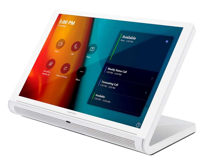 Crestron 10.1 in. Tabletop Touch Screen, White Smooth