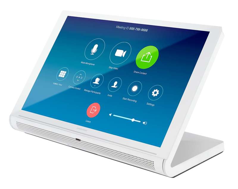 Crestron 10.1 in. Tabletop Touch Screen, White Smooth