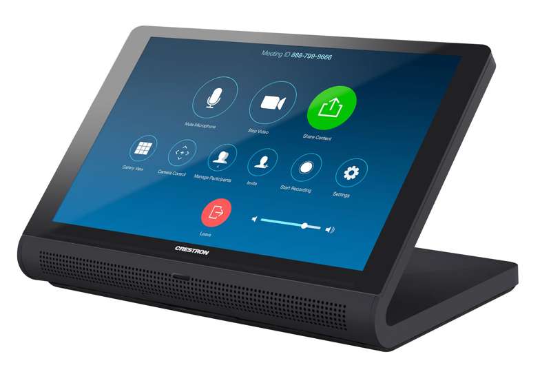 Crestron 7 in. Tabletop Touch Screen, Black Smooth