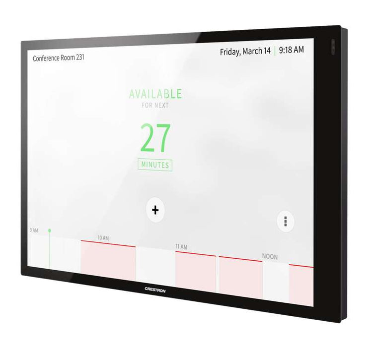 Crestron 10.1 in. Wall Mount Touch Screen, Black Smooth