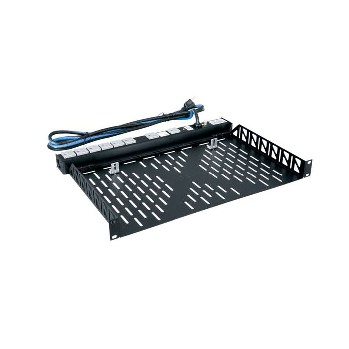 Middle Atlantic Vented Utility Rackshelf - 1RU - 10.4in Depth - 4