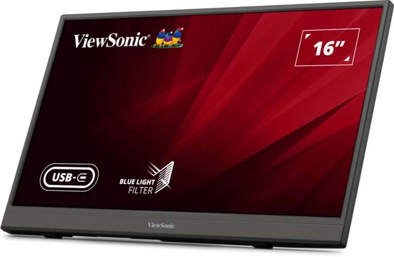 Viewsonic VA1653 16” Full HD USB-C Lightweight Portable Monitor