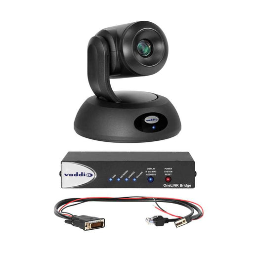 Vaddio RoboSHOT 12E HDBT OneLINK Bridge Syst. for Polycom