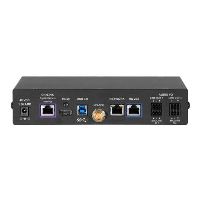 Vaddio RoboSHOT 4K 30E HDBT OneLINK Bridge PTZ Camera System, Black