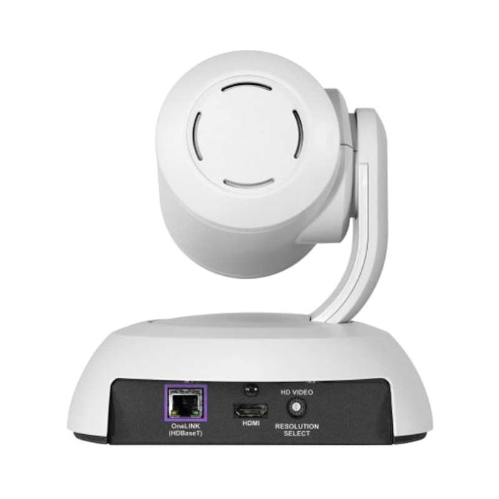 Vaddio RoboSHOT 4K 30E HDBT OneLINK Bridge PTZ Camera System, White